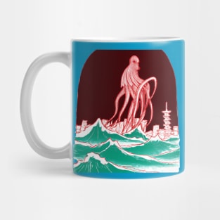 Cthulu in the City Mug